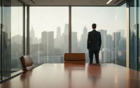 Moderner Konferenzraum in einem Bürogebäude bei natürlichem Tageslicht, symbolisch für Unternehmensstrategie und Finanzen. - Foto: über boerse-global.de