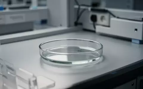 Eine saubere Petrischale auf einem sterilen Labortisch in einer Forschungseinrichtung. - Foto: über boerse-global.de