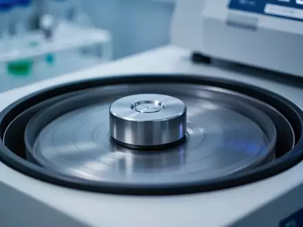 Eine medizinische Laborzentrifuge in einem klinischen Forschungsumfeld, die für die Analyse von Blutproben verwendet wird. - Foto: über boerse-global.de