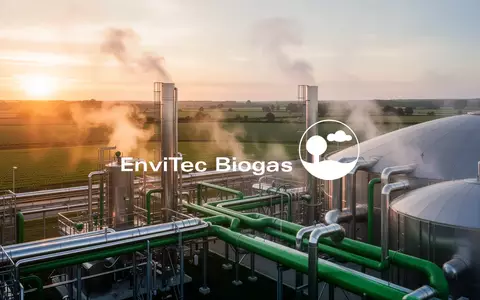 Moderne Biogasanlage in der Morgendämmerung symbolisiert nachhaltige Energiewirtschaft und stabiles Wachstum. - Foto: über boerse-global.de