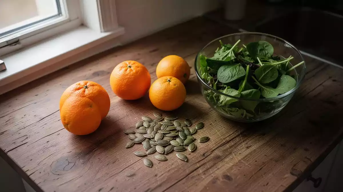 Orangen und Kürbiskerne: Vitamin C, Nährstoffe und Verzehrhinweise