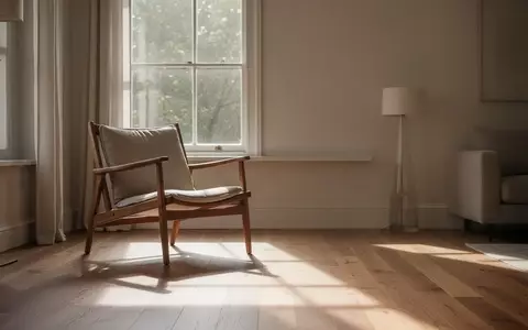 Ein leerer Sessel in einem sonnendurchfluteten Wohnzimmer, der eine ruhige und nachdenkliche Atmosphäre ausstrahlt. - Foto: über boerse-global.de