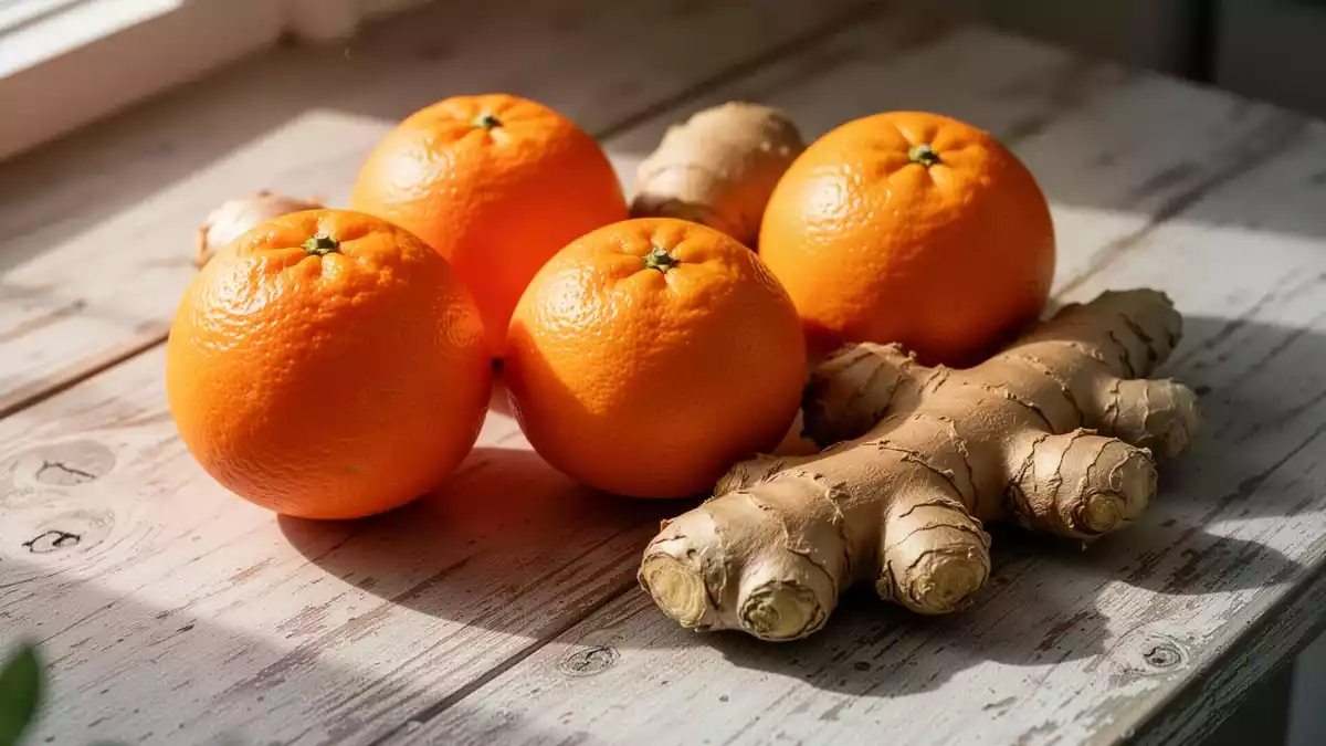 Vitamin C, Orange und Ingwer: Was Erkältungsschutz wirklich bringt
