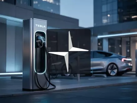 Moderne Ladestation für Elektrofahrzeuge in einer minimalistischen städtischen Umgebung bei Dämmerung. - Foto: über boerse-global.de
