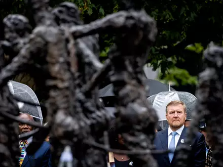König Willem-Alexander hatte selbst den Auftrag zu der Studie gegeben. (Archivbild) - Foto: Remko de Waal/Pool ANP/AP/dpa