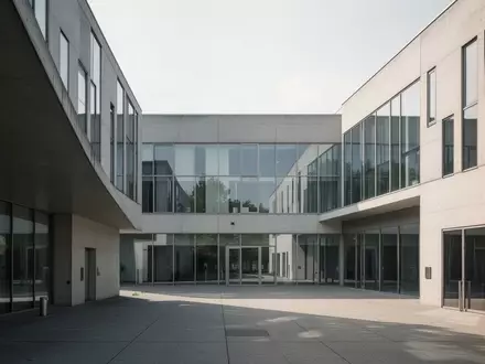 Moderne Architektur eines Verwaltungsgebäudes in Bonn bei Tageslicht ohne sichtbare Beschriftungen oder Personen. - Foto: über boerse-global.de