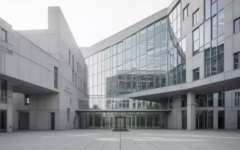 Moderne Glas- und Betonfassade eines deutschen Regierungsgebäudes bei bewölktem Tageslicht. - Foto: über boerse-global.de