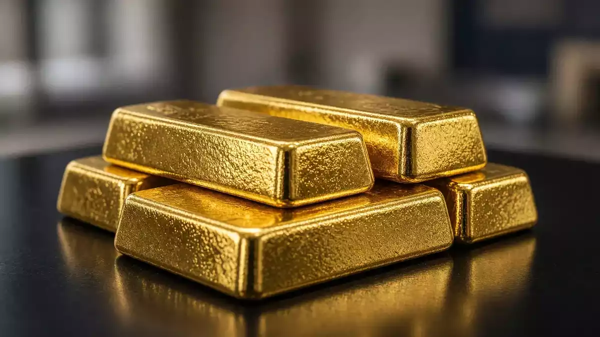 Goldpreis legt leicht zu, während Dollar und Renditen bremsen