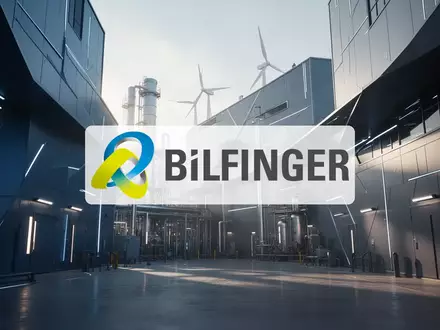 Abstrakte Darstellung moderner industrieller Ingenieurtechnik und nachhaltiger Infrastruktur in professionellem Stil. - Foto: über boerse-global.de