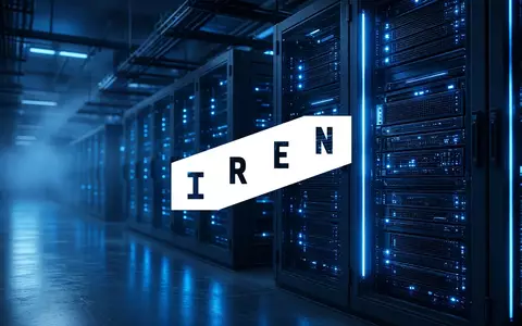 Moderne Serverinfrastruktur in einem Rechenzentrum mit blauer Beleuchtung - Foto: über boerse-global.de