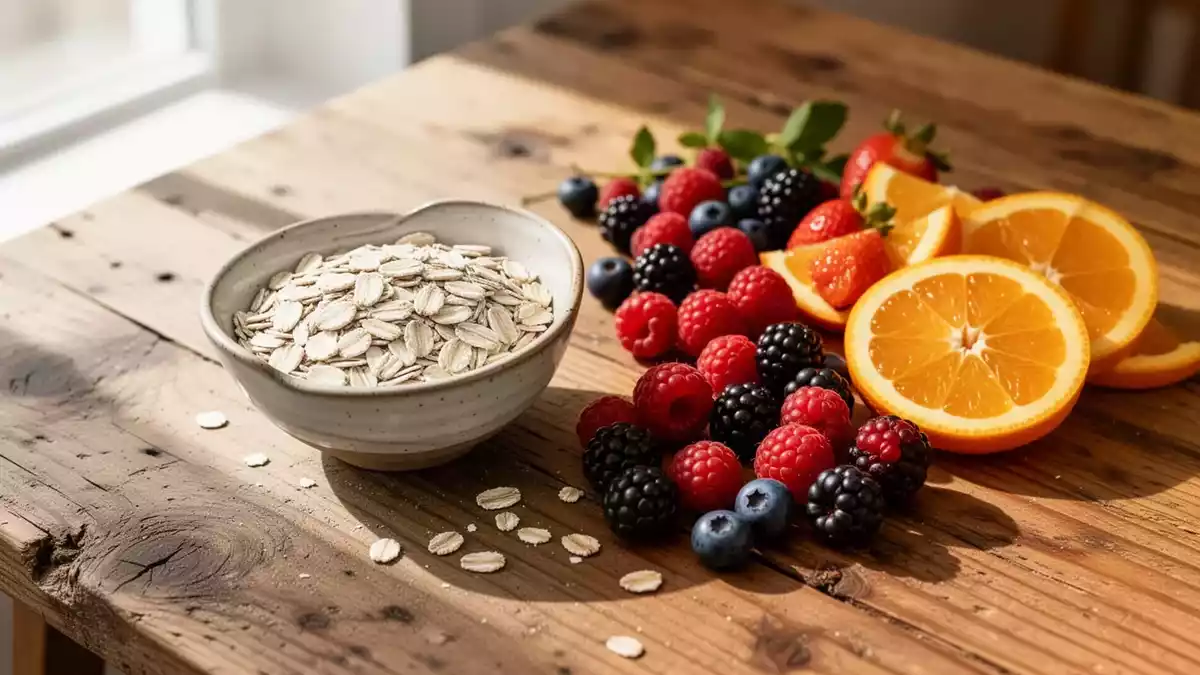 Haferflocken-Frühstück: Vitamin C verbessert die Eisenaufnahme