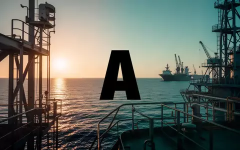 Industrielle maritime Umgebung bei Sonnenaufgang mit Fokus auf ruhiges Wasser und metallische Strukturen. - Foto: über boerse-global.de