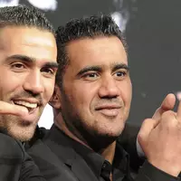 Bushido (links) und Arafat Abou-Chaker zeigten sich in der Vergangenheit häufig gemeinsam in der Öffentlichkeit. (Archivfoto)  - Foto: Jens Kalaene/dpa-Zentralbild/dpa