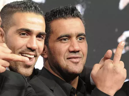 Bushido (links) und Arafat Abou-Chaker zeigten sich in der Vergangenheit häufig gemeinsam in der Öffentlichkeit. (Archivfoto)  - Foto: Jens Kalaene/dpa-Zentralbild/dpa