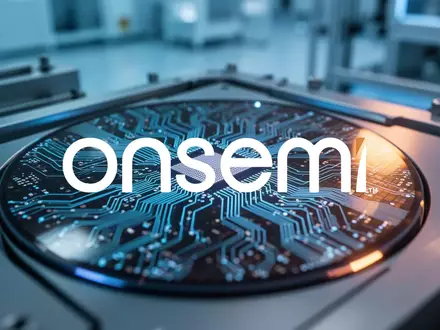 Abstrakte Darstellung einer modernen Halbleiterfertigung mit Fokus auf Mikrochip-Technologie und industrielle Präzision. - Foto: über boerse-global.de