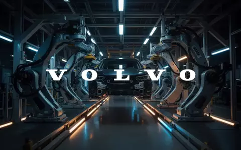 Abstrakte Darstellung einer modernen Automobilfertigung in einer stimmungsvollen, industriellen Umgebung. - Foto: über boerse-global.de