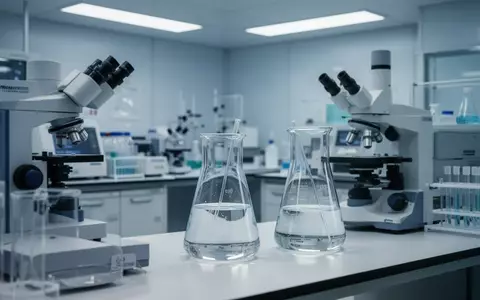 Modernes Labor mit analytischen Geräten und Glasgefäßen in einer klinischen Forschungsumgebung. - Foto: über boerse-global.de