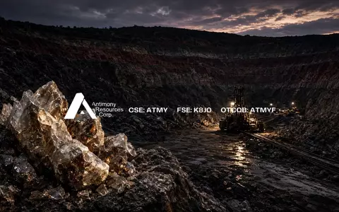 Abstrakte Darstellung einer Bergbau-Explorationsstätte in der Dämmerung mit Fokus auf geologische Strukturen. - Foto: über boerse-global.de