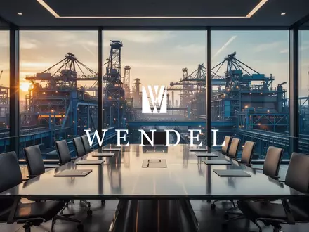 Abstraktes Bild einer modernen Industrieanlage und eines Konferenzraums als Symbol für einen Unternehmenskauf. - Foto: über boerse-global.de