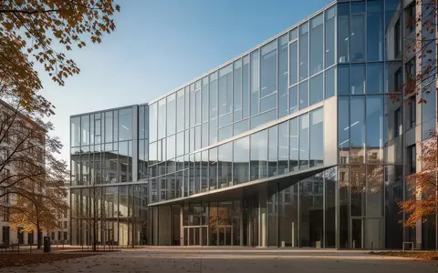Moderne Glasfassade eines Bürogebäudes in Berlin bei Tageslicht. - Foto: über boerse-global.de