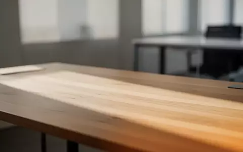 Ein minimalistischer, heller Schreibtischbereich in einem modernen Büro mit sanftem Tageslicht und neutralem Hintergrund. - Foto: über boerse-global.de