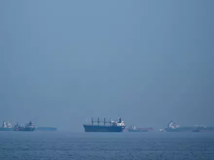 Öltanker sind in der Meerenge beständig in Gefahr. (Archivbild) - Foto: Altaf Qadri/AP/dpa