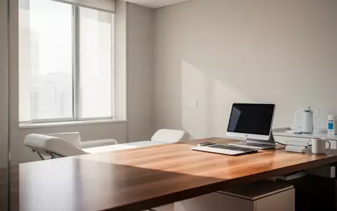 Ein minimalistischer, heller Untersuchungsraum in einer modernen medizinischen Praxis mit natürlichem Lichteinfall. - Foto: über boerse-global.de