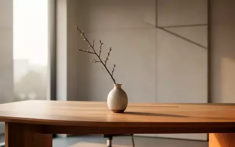 Minimalistischer, moderner Arbeitsbereich mit sauberer Oberfläche und weichem Tageslicht, das eine ruhige und aufgeräumte Atmosphäre schafft. - Foto: über boerse-global.de