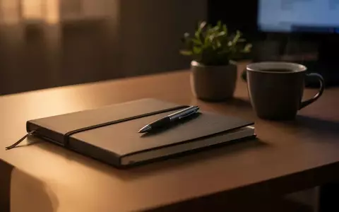 Symbolic image: tidy desk with a notebook - Foto: über boerse-global.de
