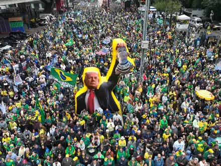 Der brasilianische Geheimdienst Abin hat auf ein Risiko von Einflussnahme oder Einmischung der USA auf die Wahl hingewiesen. (Archivbild) - Foto: Andre Penner/AP/dpa