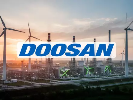 Moderne Energieinfrastruktur bei Sonnenaufgang als Symbol für internationalen Kraftwerksbau. - Foto: über boerse-global.de
