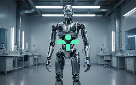 Ein hochmoderner humanoider Roboterarm in einer minimalistischen, technologisch fortschrittlichen Laborumgebung. - Foto: über boerse-global.de