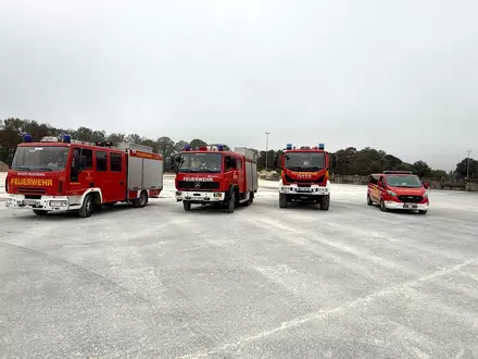 Feuerwehr Kalkar: Fahrsicherheitstraining der Feuerwehr Kalkar - Foto: presseportal.de