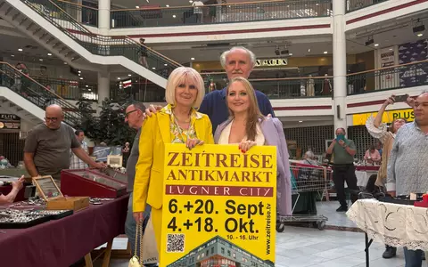 Antikmarkt am Sonntag in der Lugner City - Foto: Lugner City über pressetext.de