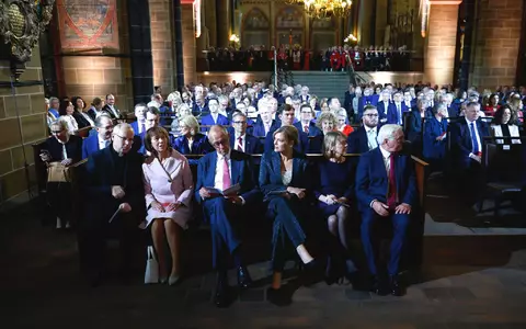 Dem Dom war bis auf den letzten Platz besetzt. - Foto: Moritz Frankenberg/dpa-Pool/dpa
