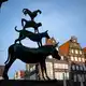 Vorbild für vereinte Kräfte: Die Bremer Stadtmusikanten. (Archivbild) - Bild: Sina Schuldt/dpa