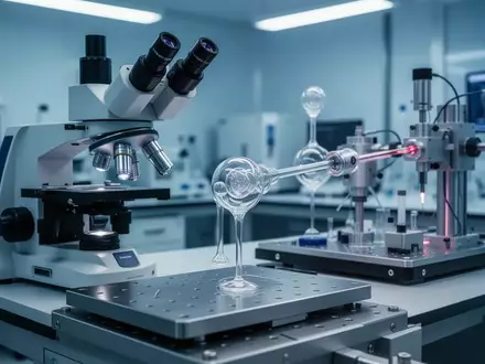 Modernes Labor mit optischen Forschungsgeräten und Mikroskopen in einer klinischen Forschungsumgebung. - Foto: über boerse-global.de