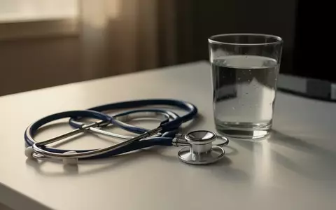 Symbolbild: Stethoskop neben einem Glas Wasser - Foto: über boerse-global.de
