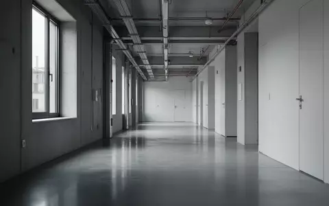 Ein minimalistischer, heller Industrieflur mit klaren Linien, der Ordnung und systematische Prozesse symbolisiert. - Foto: über boerse-global.de