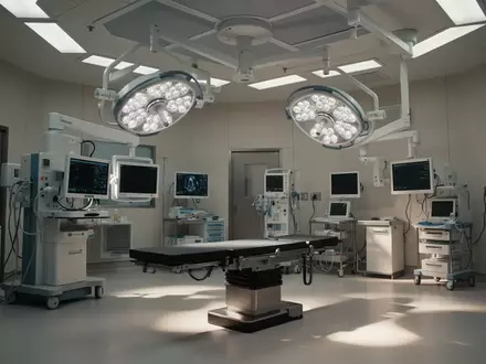 Moderner, steriler Operationssaal mit medizinischer Ausrüstung in einer Klinik. - Foto: über boerse-global.de