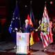 Bundespräsident Frank-Walter Steinmeier spricht beim Festakt zum Tag der Deutschen Einheit - Bild: Sina Schuldt/dpa-Pool/dpa