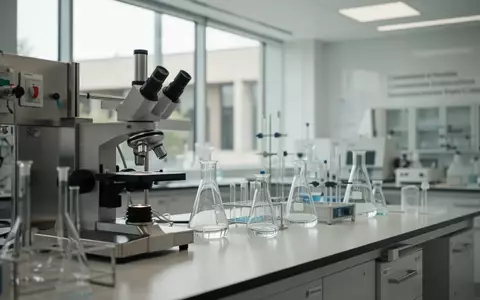 Ein modernes, helles klinisches Forschungslabor mit hochwertiger Ausstattung und neutraler, professioneller Atmosphäre. - Foto: über boerse-global.de