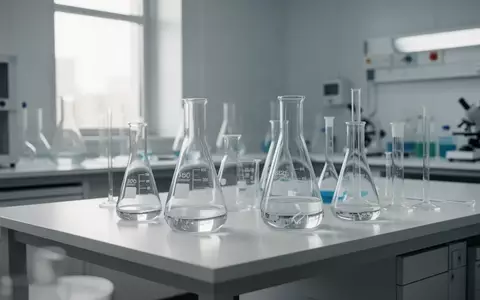Moderne wissenschaftliche Laborausstattung auf einem sauberen Labortisch bei natürlichem Tageslicht. - Foto: über boerse-global.de