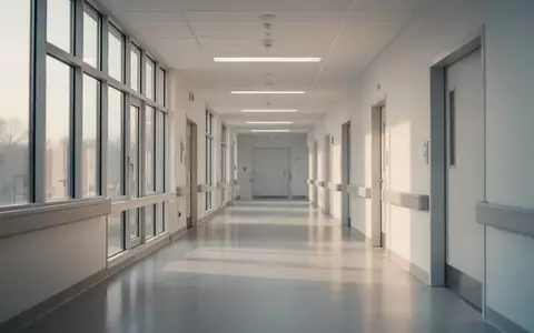 Ein heller, moderner Krankenhausflur mit natürlichem Lichteinfall und minimalistischer Architektur. - Foto: über boerse-global.de