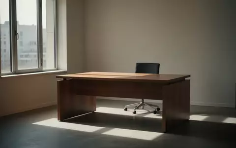 Ein heller, minimalistischer Büroraum mit einem leeren Schreibtisch und natürlichem Lichteinfall. - Foto: über boerse-global.de