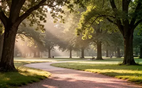 Ein sonnendurchfluteter Parkweg mit Bäumen, der eine friedliche und gesunde Umgebung symbolisiert. - Foto: über boerse-global.de