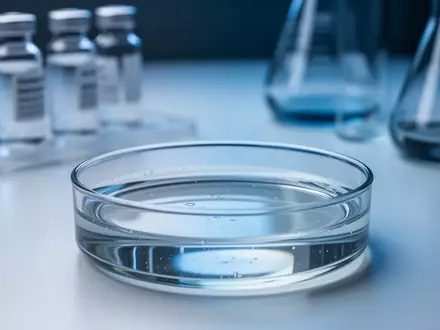Nahaufnahme einer sterilen Petrischale in einem Labor, die molekularbiologische Forschung zur Krebsbekämpfung symbolisiert. - Foto: über boerse-global.de