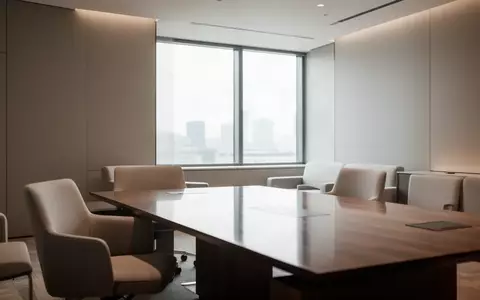 Ein minimalistisch gestalteter, leerer Büroarbeitsplatz mit moderner Einrichtung und natürlichem Lichteinfall. - Foto: über boerse-global.de