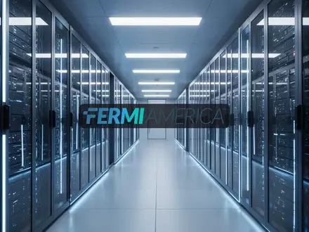 Modernes, blau beleuchtetes Rechenzentrum mit Fokus auf High-Performance-Computing und Cloud-Infrastruktur. - Foto: über boerse-global.de