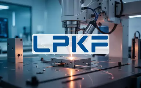 Abstrakte Darstellung von Hochpräzisions-Lasertechnologie in einer modernen, professionellen Industrieumgebung. - Foto: über boerse-global.de